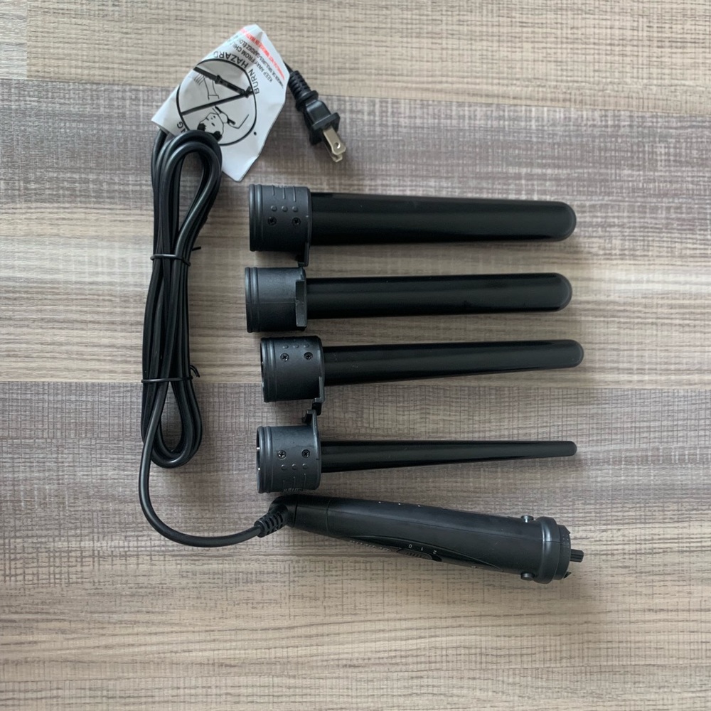 4 Piece curling iron set BRAND NEW